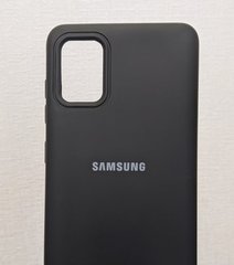 Чехол Silicone Cover Full Protective для Samsung Galaxy A31 - Black