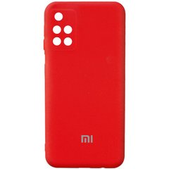 Защитный чехол Hybrid Silicone Case для Xiaomi Redmi 10 - Red