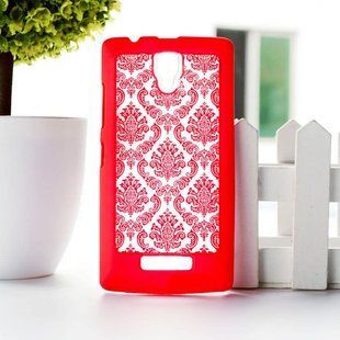 Чохол із візерунком для Lenovo A2010 "червоний"