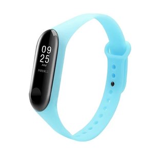 Силиконовый ремешок Neon для Xiaomi Mi Band 6 - Crimson