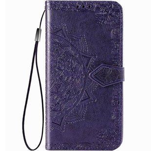 Чехол-книжка JR Art Series для Xiaomi Redmi 10C - Purple
