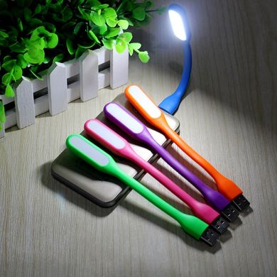 Гибкая мини USB LED лампа - Orange