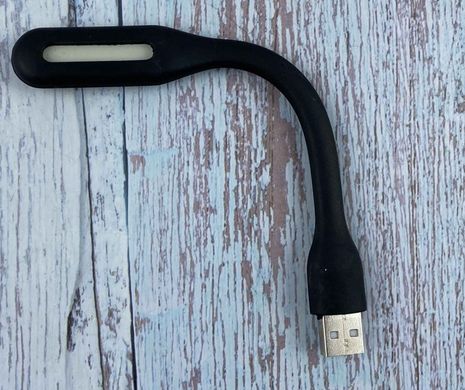 Гнучка міні USB LED лампа - Black