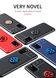 Захисний чохол Hybrid Magnet Ring для Samsung Galaxy A03S - Black+Red (34655). Фото 14 із 15