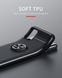 Защитный чехол Hybrid Magnet Ring для Samsung Galaxy A03S - Black+Red (34655). Фото 9 из 15