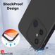 Защитный чехол Hybrid Premium Silicone Case для Xiaomi Redmi 12C - Light Blue (44485). Фото 11 из 14