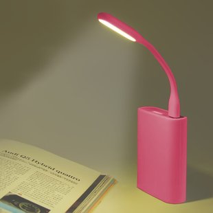 Гибкая мини USB LED лампа - Red