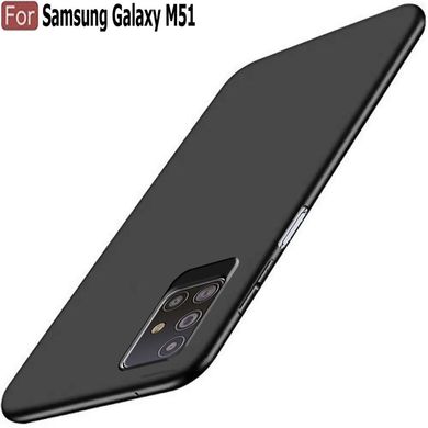 Силиконовый TPU чехол Slim Series для Samsung Galaxy M51 - Black