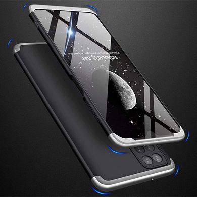Пластиковая накладка GKK LikGus 360 градусов для Samsung Galaxy M32 - Silver