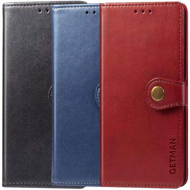 Чохол-книжка Getman Gallant для Xiaomi Redmi Note 12 - Dark Red