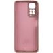 Захисний чохол Hybrid Silicone Case для Xiaomi Redmi Note 11 - Pink (55846). Фото 2 із 4