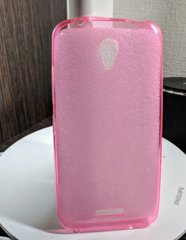 Ультратонкий силиконовый чехол для Lenovo A Plus (A1010a20) - Pink