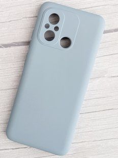 Захисний чохол Hybrid Premium Silicone Case для Xiaomi Redmi 12C - Grey