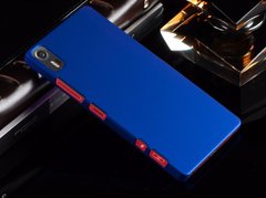 Пластиковый чехол для Lenovo Vibe Shot Z90 "синий"