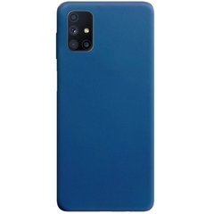 Силиконовый чехол для Samsung Galaxy M51 - Dark Blue