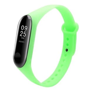 Силиконовый ремешок Neon для Xiaomi Mi Band 6 - Green