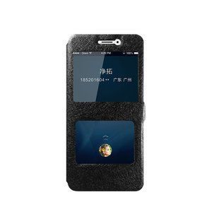 Чехол (книжка) с окошком для Xiaomi Redmi Note 6 Pro - Black