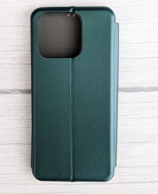 Чохол (книжка) BOSO для Xiaomi Redmi 12C - Dark Green