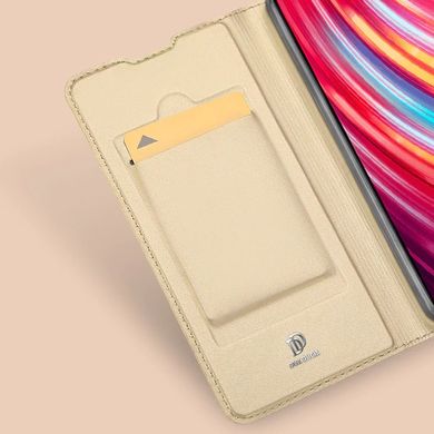 Чехол-книжка Dux Ducis с карманом для Xiaomi Redmi Note 8 Pro - Dark Blue