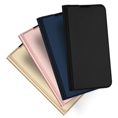 Чехол-книжка Dux Ducis с карманом для Xiaomi Redmi Note 8 Pro - Dark Blue