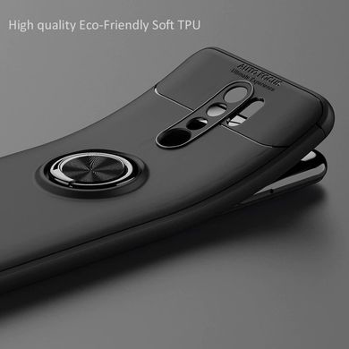 Чехол Hybrid Car Magnetic Ring для Xiaomi Redmi 9 - Red