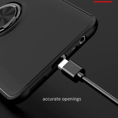 Чехол Hybrid Car Magnetic Ring для Xiaomi Redmi 9 - Уценка - Black