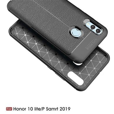 Чехол Hybrid Leather для Huawei Honor 10 Lite - Black