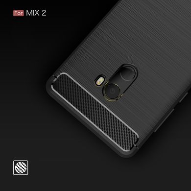 Силиконовый чехол Hybrid Carbon для Xiaomi Mi Mix 2