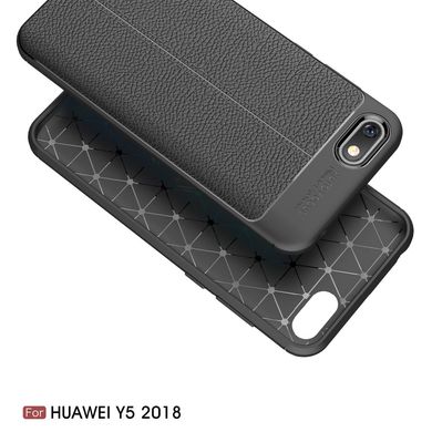 Защитный чехол Hybrid Leather для Huawei Y5 (2018) - Red