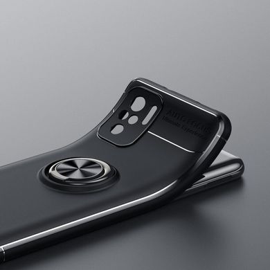 Захисний чохол Hybrid Magnetic Ring для Xiaomi Redmi Note 10 / Note 10s - Black