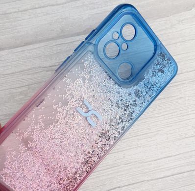 Чехол Fluid Painted для Xiaomi Redmi 12C - Red