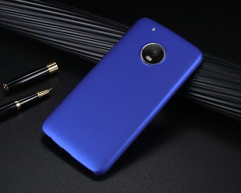 Пластиковый чехол Mercury для Motorola Moto G5 Plus "синий"