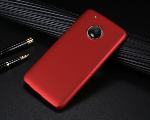 Пластиковый чехол Mercury для Motorola Moto G5 Plus "красный"
