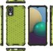 Протиударний чохол Honeycomb для Samsung Galaxy A03 Core - Green (22459). Фото 4 із 4