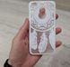 Чехол с узором перья для Xiaomi Redmi 4X - White (17064). Фото 1 из 8