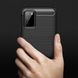 Защитный чехол Hybrid Carbon для Samsung Galaxy A02s - Black (9058). Фото 1 из 11