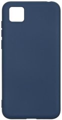 Силиконовый (Soft-Touch) чехол для Huawei Y5p - Dark Blue