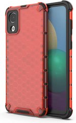Противоударный чехол Honeycomb для Samsung Galaxy A03 Core - Red