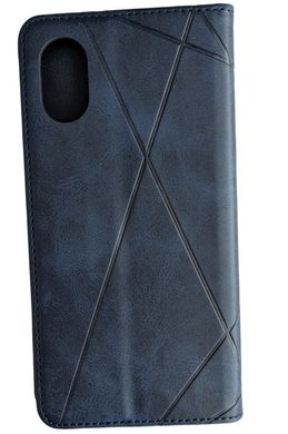 Чехол-книжка BOSO для Samsung Galaxy A03 Core - Navy Blue