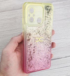 Чохол Fluid Painted для Xiaomi Redmi 12C - Yellow