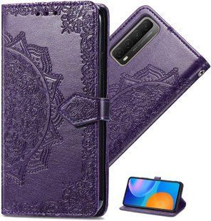 Чехол-книжка JR Art Series для Huawei P Smart 2021 - Purple