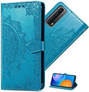 Чехол-книжка JR Art Series для Huawei P Smart 2021 - Blue
