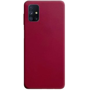 Силіконовий TPU чохол Slim Series для Samsung Galaxy M51 - Red