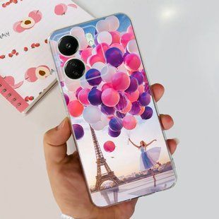 Силіконовий чохол з малюнком для Xiaomi Redmi 13C - Кульки