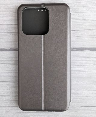 Чехол (книжка) BOSO для Xiaomi Redmi 12C - Grey