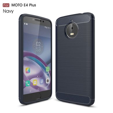 Силиконовый чехол Hybrid Carbon для Motorola Moto E4 Plus