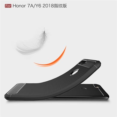 Защитный чехол Hybrid Carbon для Huawei Honor 7C - Red