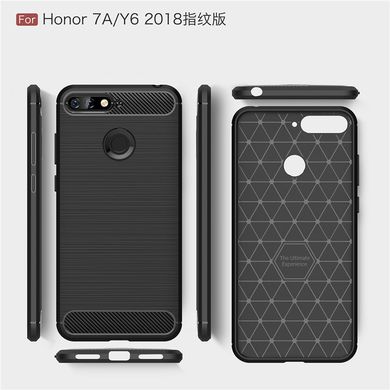 Защитный чехол Hybrid Carbon для Huawei Honor 7C - Red