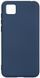 Силиконовый (Soft-Touch) чехол для Huawei Y5p - Dark Blue