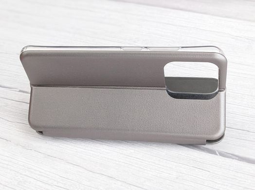 Чохол (книжка) BOSO для Xiaomi Redmi 12C - Grey